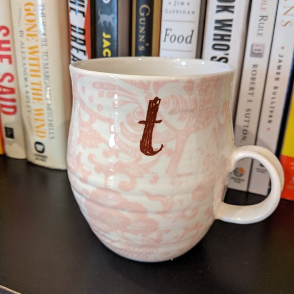 Anthropologie Other - Anthropologie Monogram t Mug